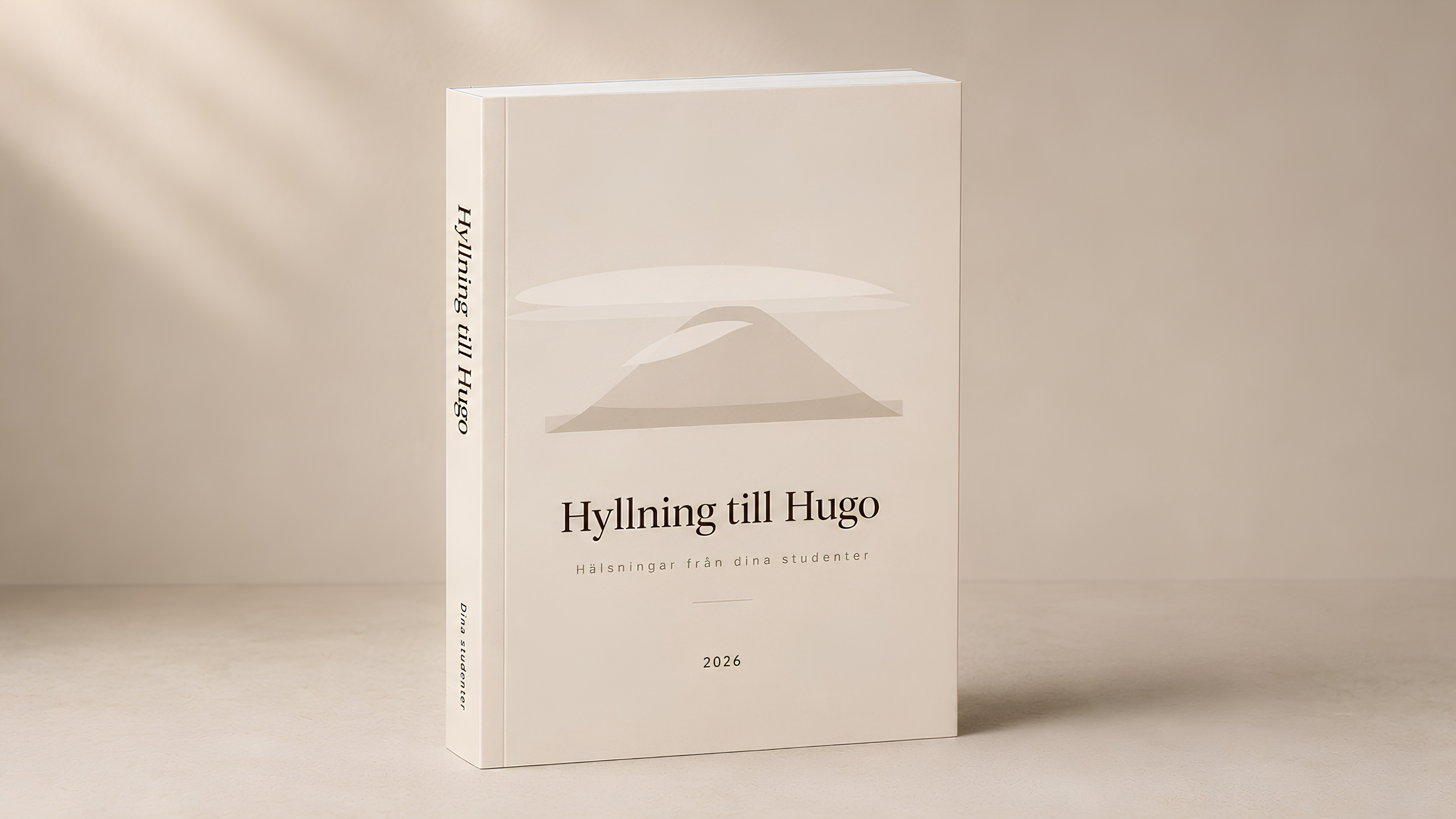 Bokomslag – Hyllning till Hugo